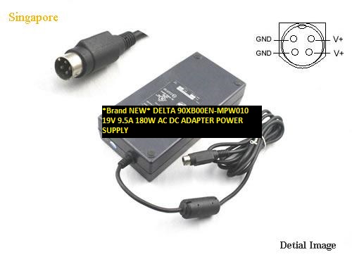*Brand NEW* DELTA 90XB00EN-MPW010 19V 9.5A 180W AC DC ADAPTER POWER SUPPLY